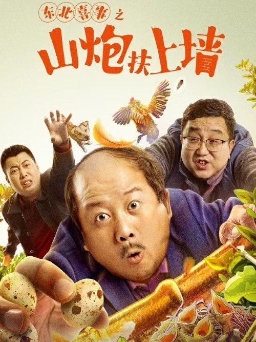 《東北喜事之山炮扶上墻》