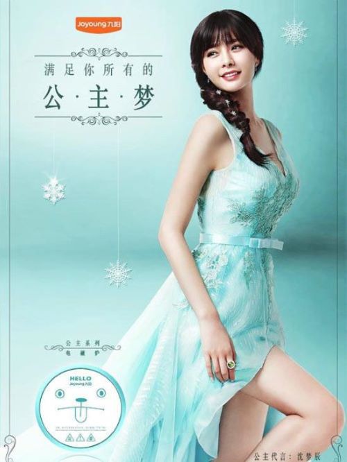 九陽公主系列電磁爐代言