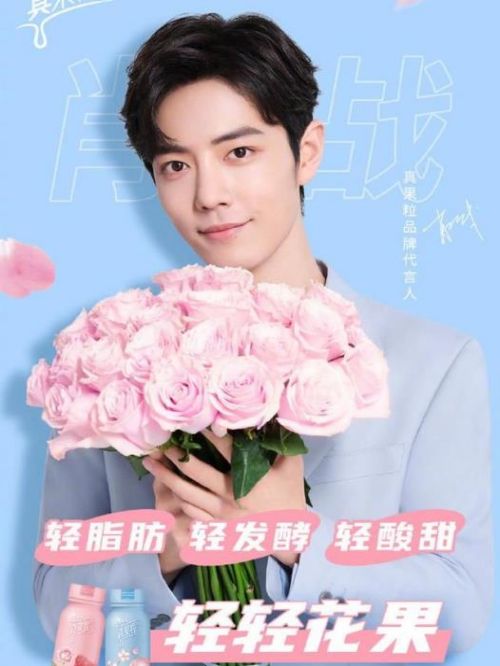 蒙牛真果粒代言