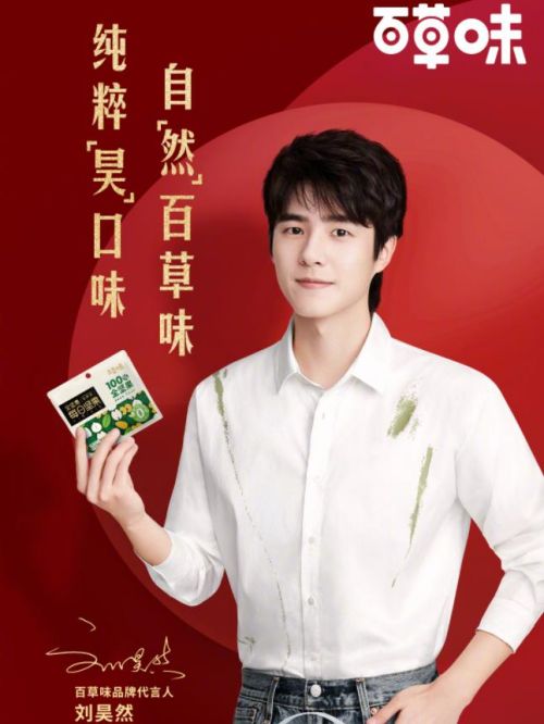 百草味品牌代言